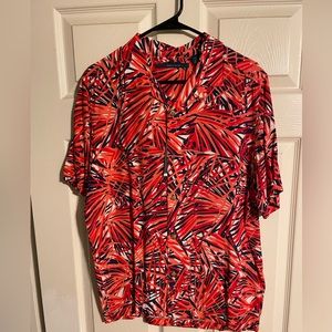 Men’s NWT Perry Ellis Short Sleeve Buttondown Shirt